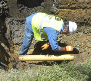 Gas Line Punctured